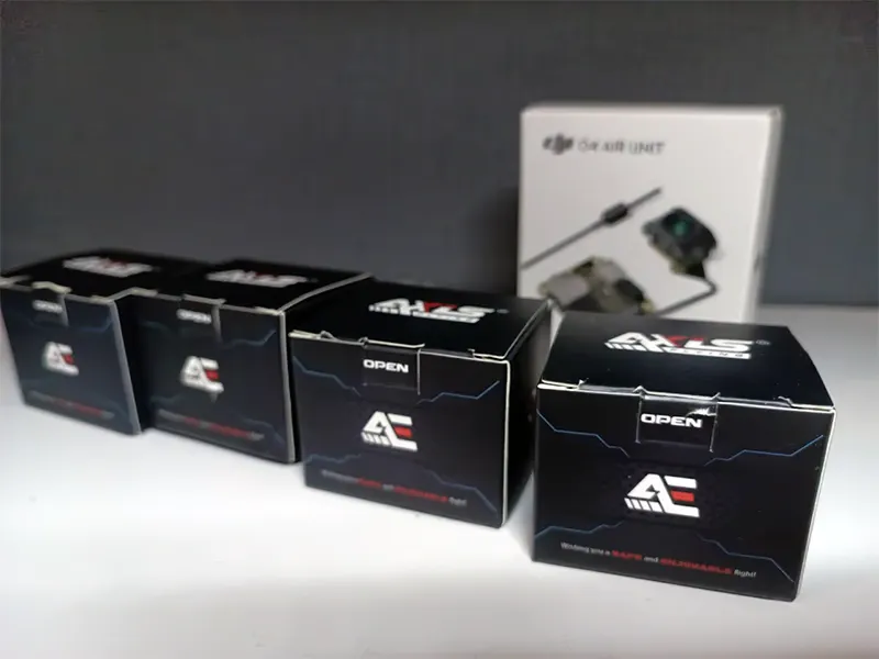 Комплект из четырех моторов Axisflying AE2207 V2: вид в заводской упаковке